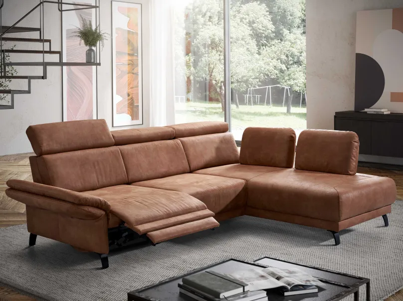 Dietsch Polstermöbel GmbH Dietsch Rhodos Ecksofa mit vielen Funktionen individuell