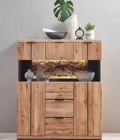 Wohn-Concept GmbH Donna Highboard wildeiche Best