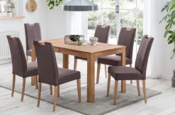 Standard Furniture Esszimmerstühle braun 6er Set