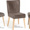 Standard Furniture Esszimmerstühle 2er Set Samt Discount