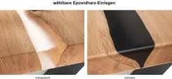 TPT Möbel Esszimmertisch oval Holz