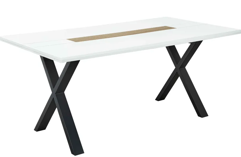 Wohn-Concept GmbH Fresno Esstisch weiß Outlet