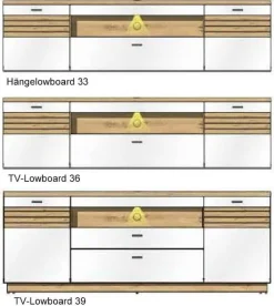Wohn-Concept GmbH Fresno TV Lowboard weiß Discount