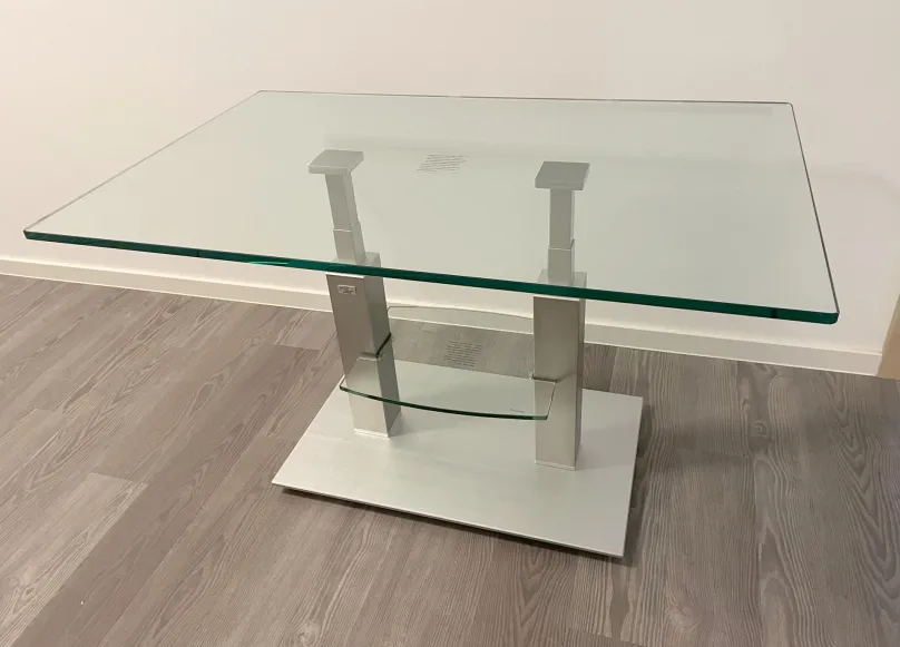 Vierhaus Vertrieb GmbH & Co. KG Glastisch höhenverstellbar Clearance