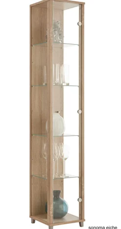 mkpreis Glasvitrine schmal in 7 Farben Clearance