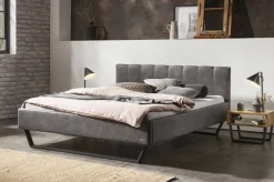 Hasena Polsterbett grau Outlet