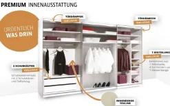Staud Möbel GmbH & Co.KG Includo Kleiderschrank mit Spiegel Online