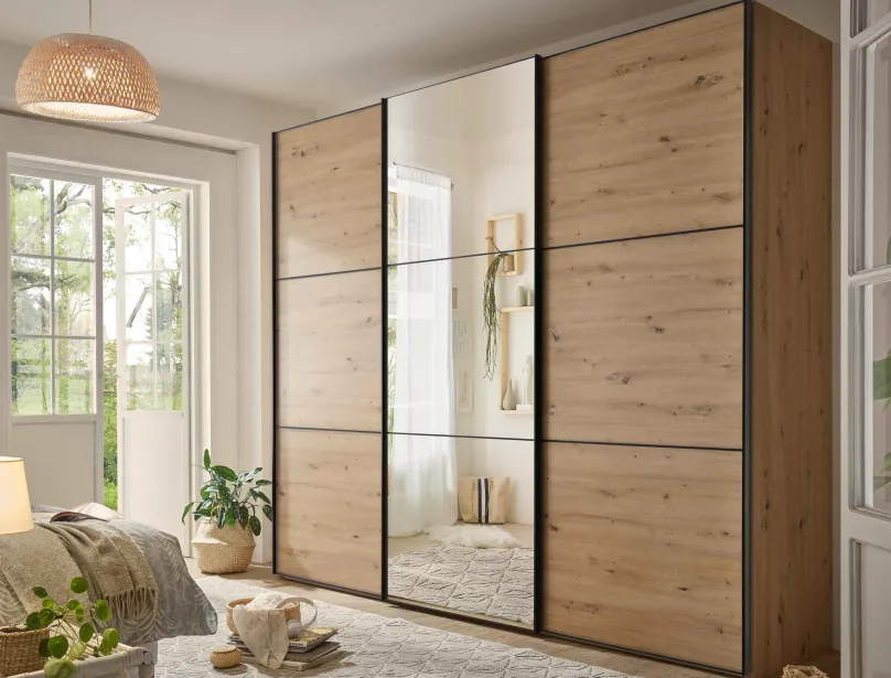 Staud Möbel GmbH & Co.KG Includo Kleiderschrank mit Spiegel Online