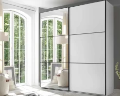 Staud Möbel GmbH & Co.KG Includo Schwebetürenschrank mit Spiegel Sale