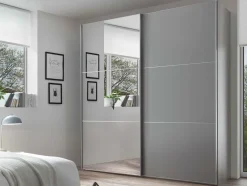 Staud Möbel GmbH & Co.KG Includo Schwebetürenschrank mit Spiegel Sale