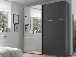 Staud Möbel GmbH & Co.KG Includo Schwebetürenschrank mit Spiegel Sale