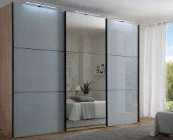 Staud Möbel GmbH & Co.KG Includo Schwebetürenschrank mit Innenausstattung