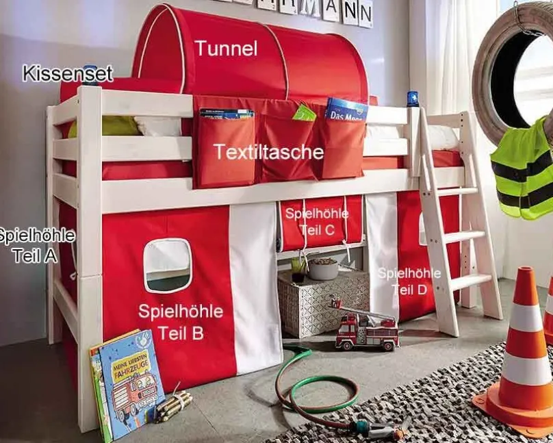 Infanskids Halbhochbett Kinder Discount