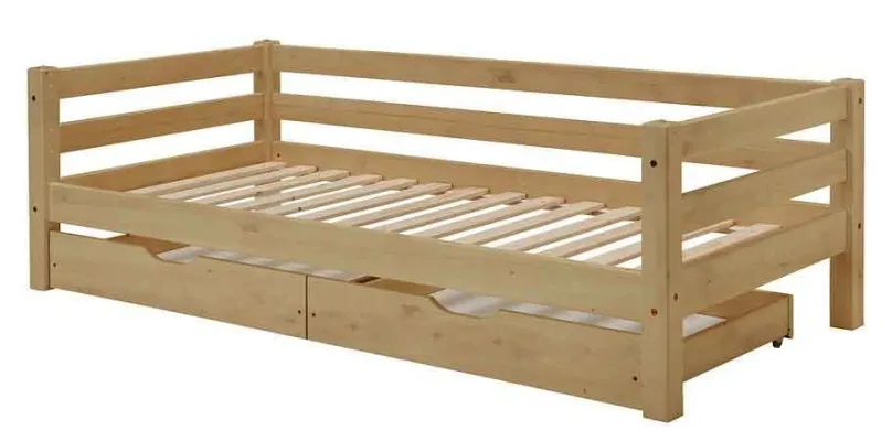 Infanskids Holzbett mit Schubladen Discount