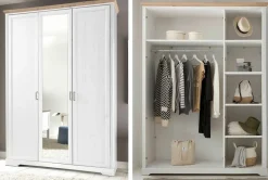 Schlafkontor Jasmin Landhaus Kleiderschrank Discount
