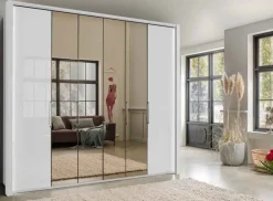 Wiemann Möbel Kansas Falttürenschrank 250 cm breit Clearance