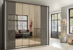 Wiemann Möbel Kansas Kleiderschrank mit Schubladen 300 cm Best