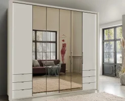 Wiemann Möbel Kansas Kleiderschrank mit Schubladen 250 cm