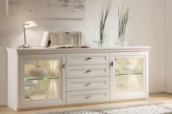 Wehrsdorfer Kent Sideboard mit Vitrine Discount