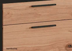 Schröder Wohnmöbel Kitzalm Wohnwand kernbuche modern Outlet