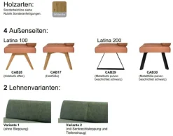 Schösswender Möbel Latina moderne Eckbank New