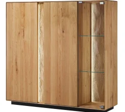 TPT Möbel Lausanne Highboard wildeiche New