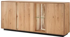 TPT Möbel Lausanne Sideboard wildeiche massiv Discount
