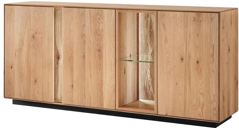 TPT Möbel Lausanne Sideboard wildeiche massiv Discount