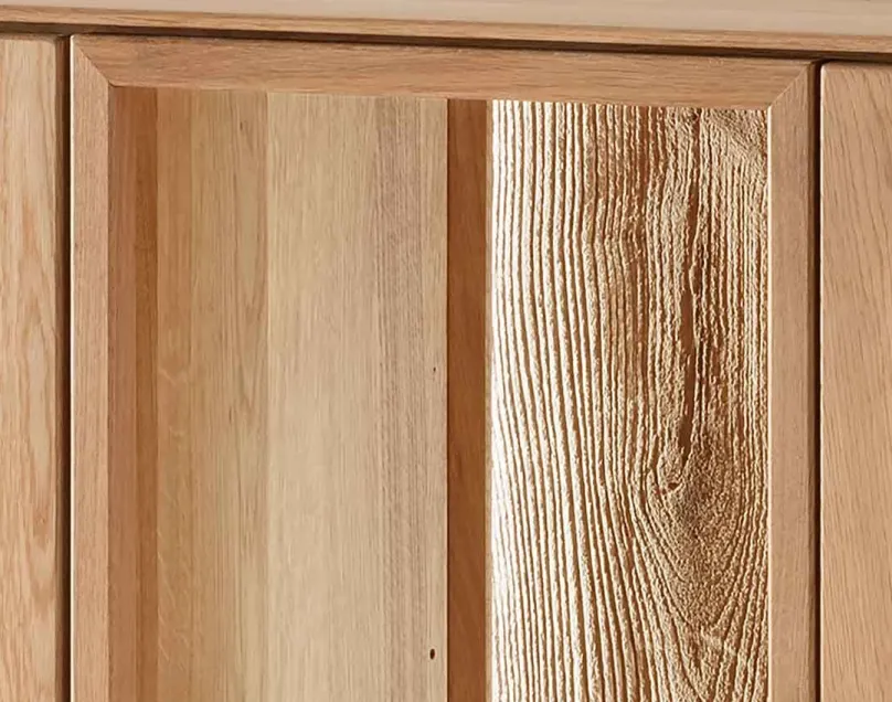 TPT Möbel Lausanne Sideboard wildeiche massiv Discount