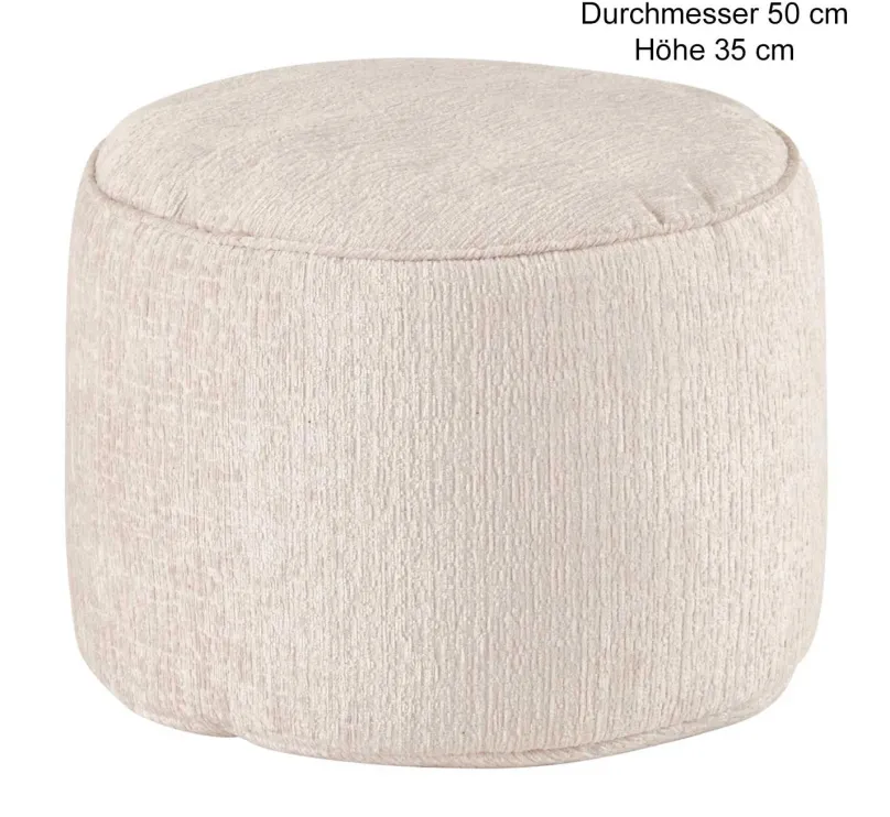 Le Chair Pouf Sitzsack beige Discount