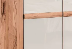 Wiemann Möbel Livorno Kleiderschrank mit Glastüren