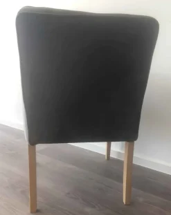 Quadrato Loungesessel Samt grau