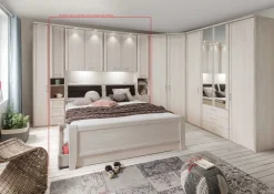 Wiemann Möbel Luxor Bett mit Überbau Clearance