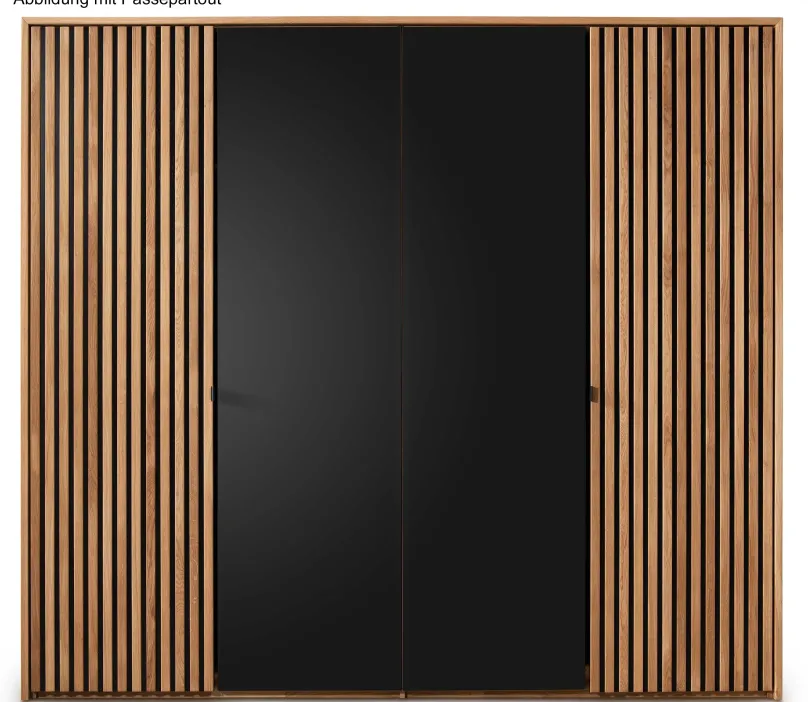 Forestales Manhattan Kleiderschrank wildeiche Clearance