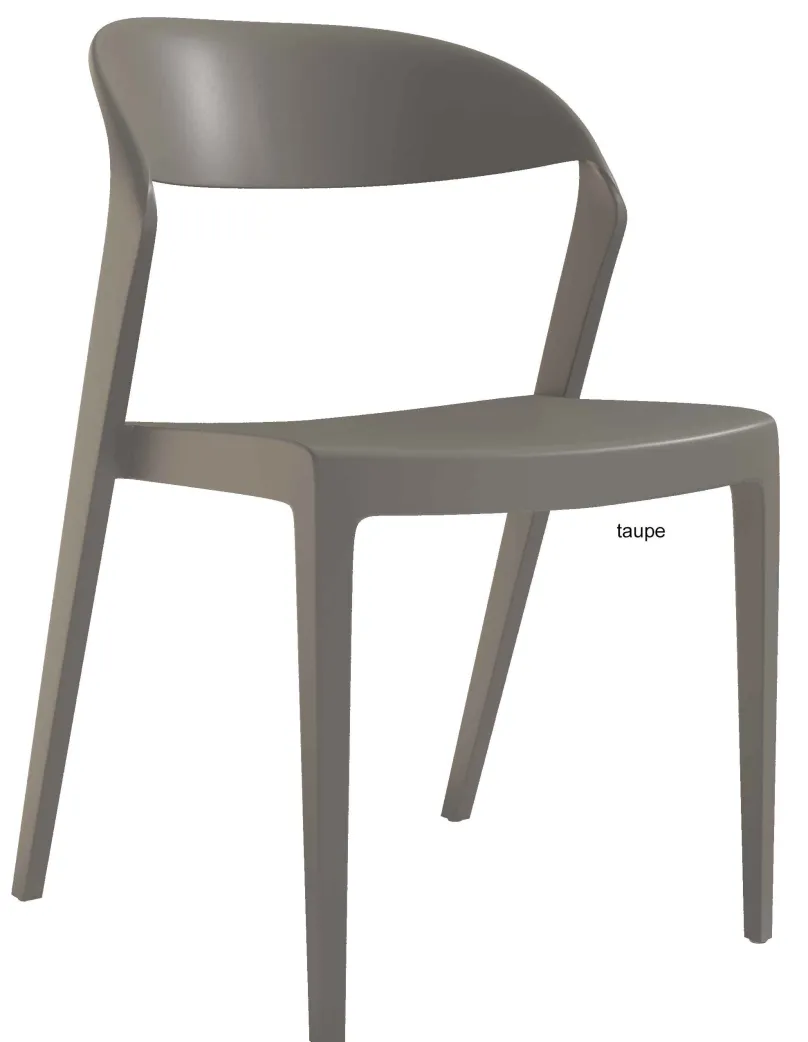 Akante Marceau Kunststoffstühle 2er Set Clearance