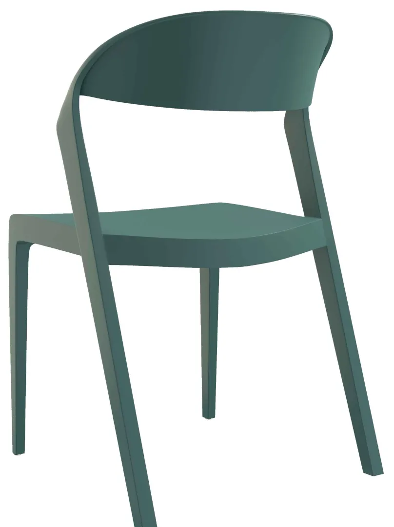 Akante Marceau Kunststoffstühle 2er Set Clearance