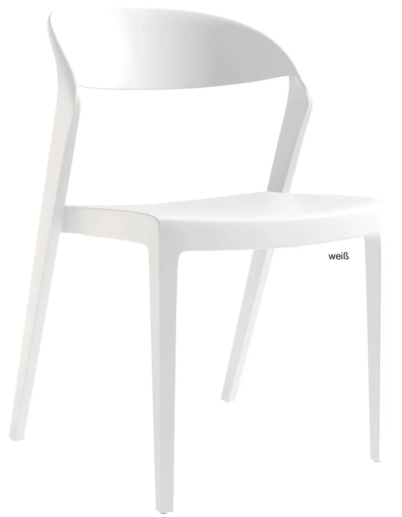 Akante Marceau Kunststoffstühle 2er Set Clearance