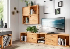 TPT Möbel Marco Wohnwand Holz modern Best