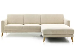 DFM Polstermöbel Maximilian Sofa mit Ottomane Best