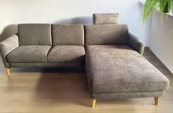 DFM Polstermöbel Maximilian Sofa mit Sitztiefenverstellung