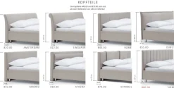 Dico Möbel Metro Polsterbett 180x200 New