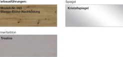 Wiemann Möbel Mexiko Kleiderschrank mit Spiegel Clearance