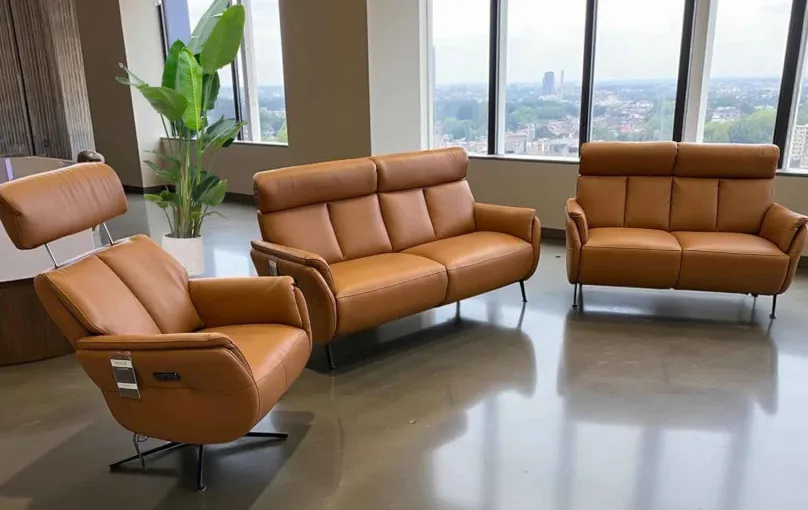 Incanto Milano Ledersofa Relaxfunktion elektrisch Online