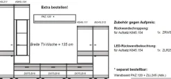 Stralsunder Möbelwerke Mira Anbauwand Hot