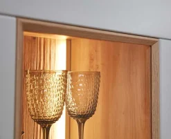 Stralsunder Möbelwerke Mira Schrankwand Wohnzimmer