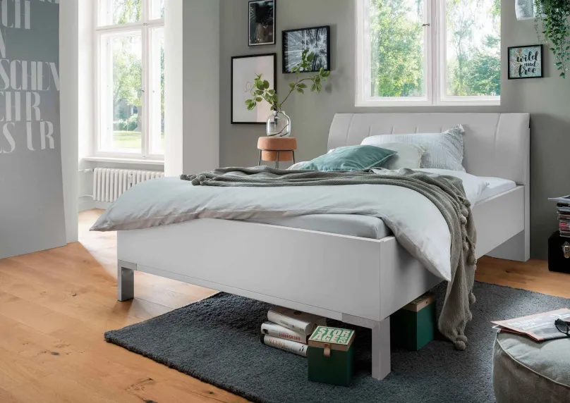 Wiemann Möbel Monaco Bett mit Polsterkopfteil