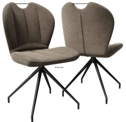 Akante New York Drehstuhl Esszimmer 2er Set Hot