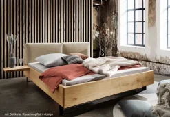 Forestales New York Massivholzbett 160x200 wildeiche Outlet