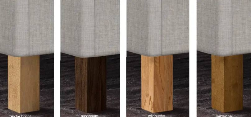 Hasena Noah Polsterbett mit Holz New