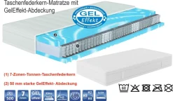 Schwarzwald Schlafsysteme GmbH Nubo Spring Matratze mit Gelschaum Online